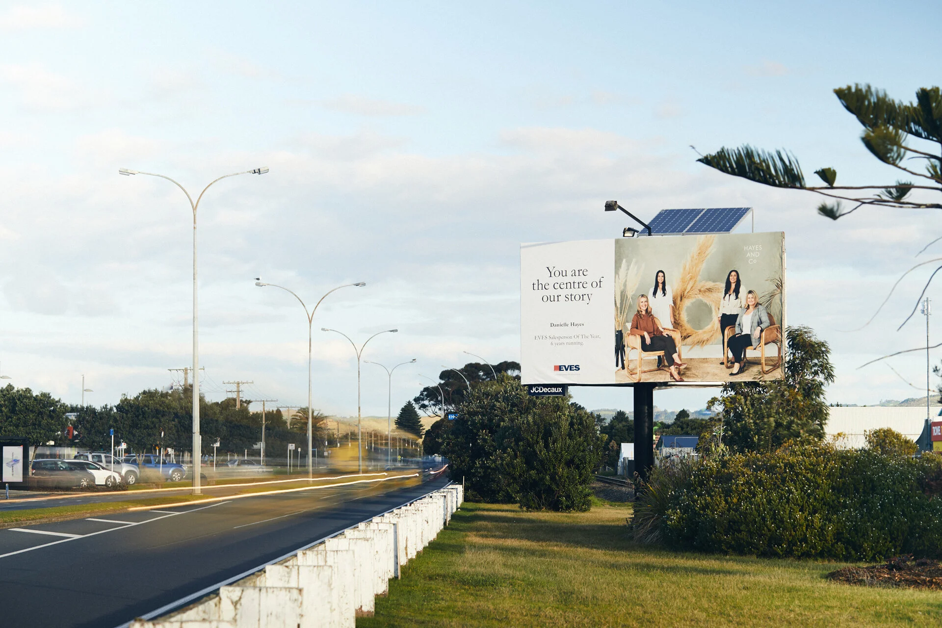 Mount Maunganui Billboard real estate branding and photography