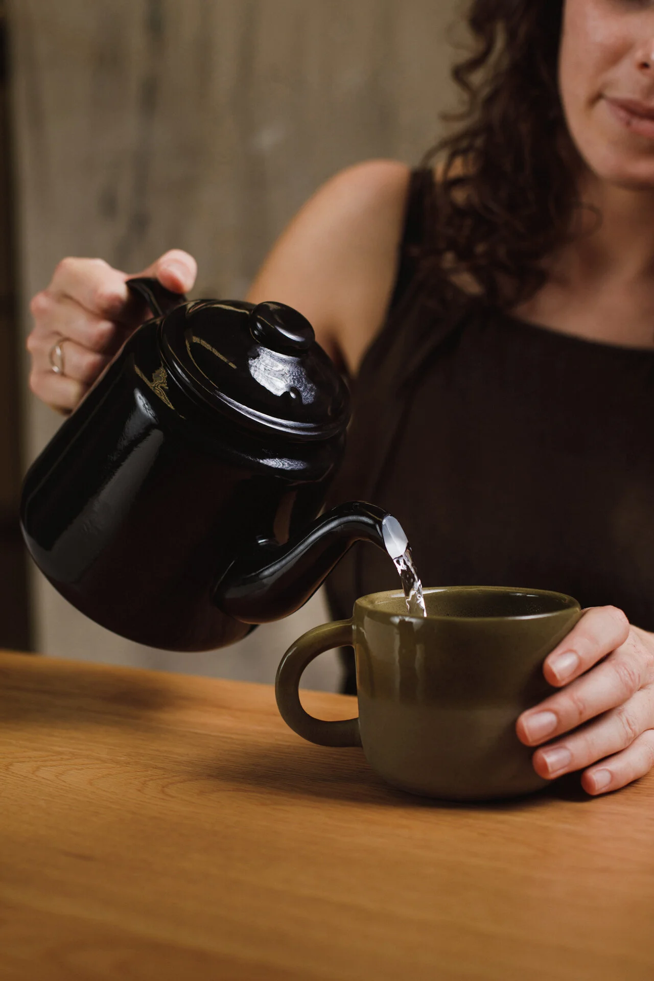 Surprise Surprise Store enamel kettle lifestyle photography tea nz