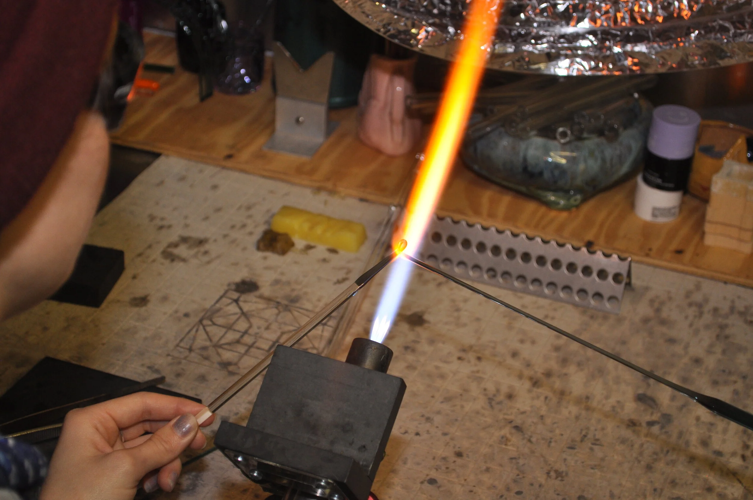 How to pull consistent stringers — ElnewGlass
