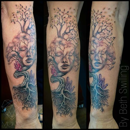 Justin Lee - Apocalypse Girl Tattoos