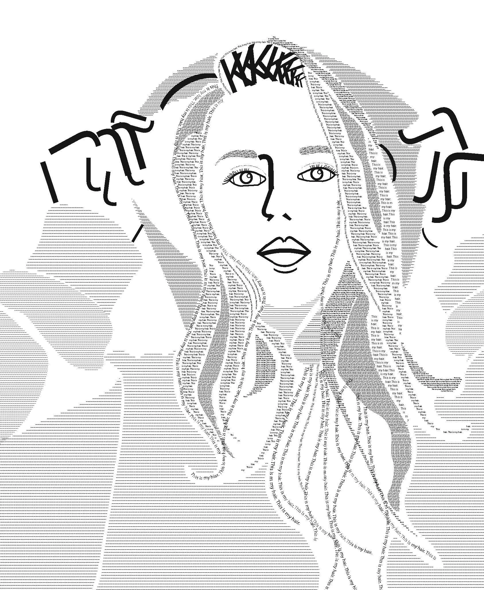 Typographic Portrait