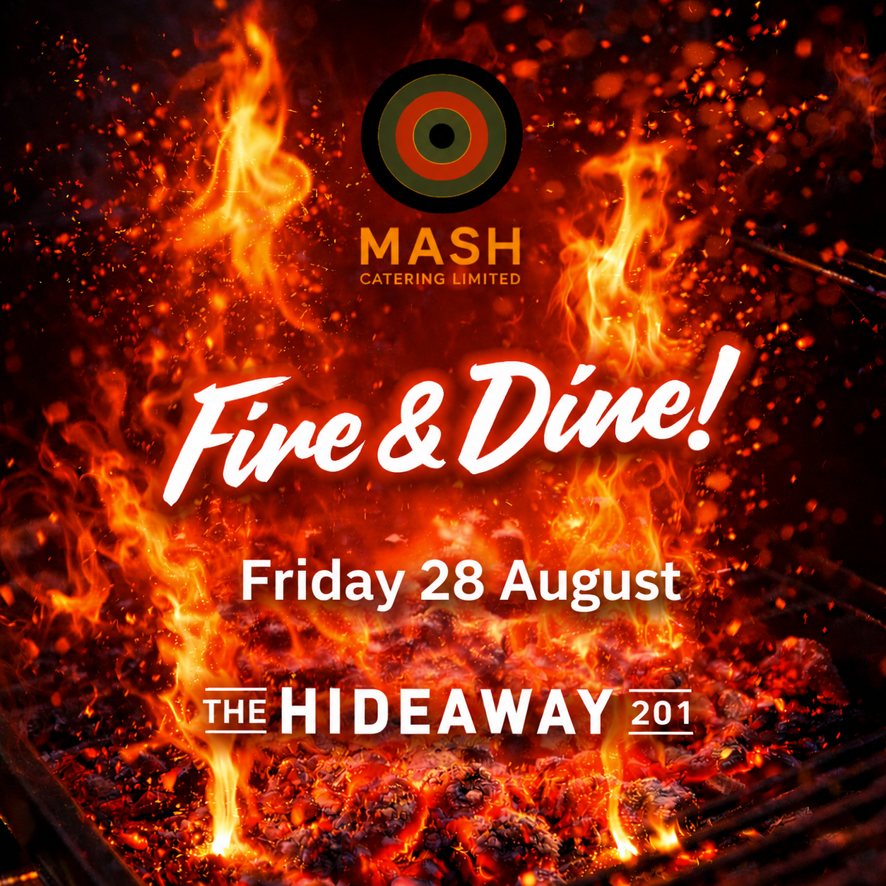 Fire & Dine 2026 - Friday 28 August