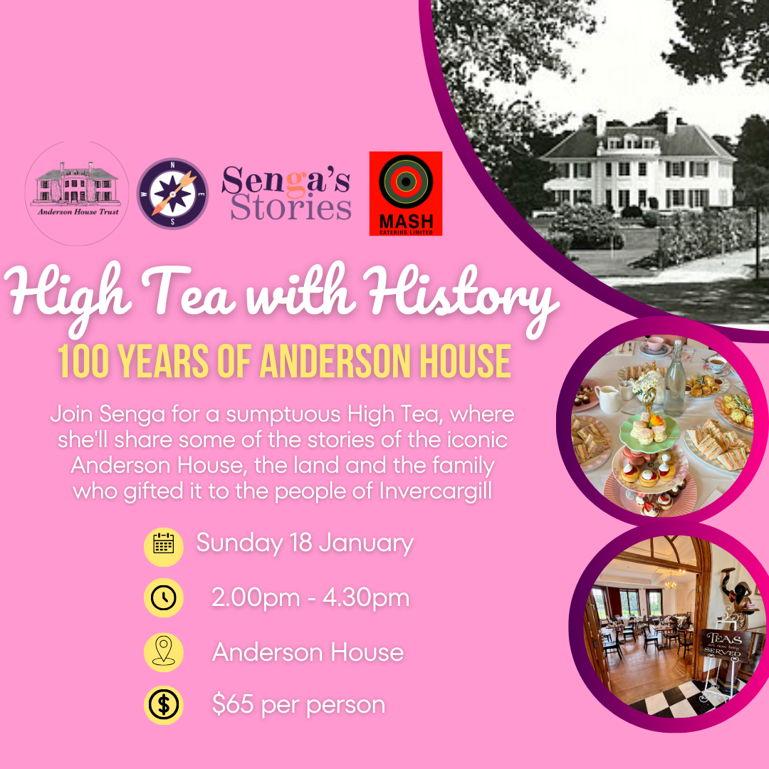 High Tea with History - 100 Years of Anderson House | Sunday 18 January