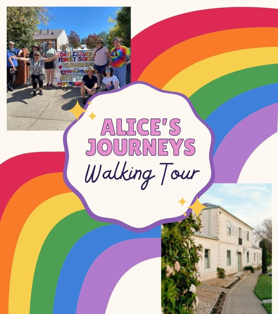 2026 Chillout Queer Culture and History Walking Tour

Limited tickets so best to book early at:-

https://events.humanitix.com/chillout-queer-culture-and-history-walking-tour 

Are you curious about Hepburn's Queer community, history and culture. Com