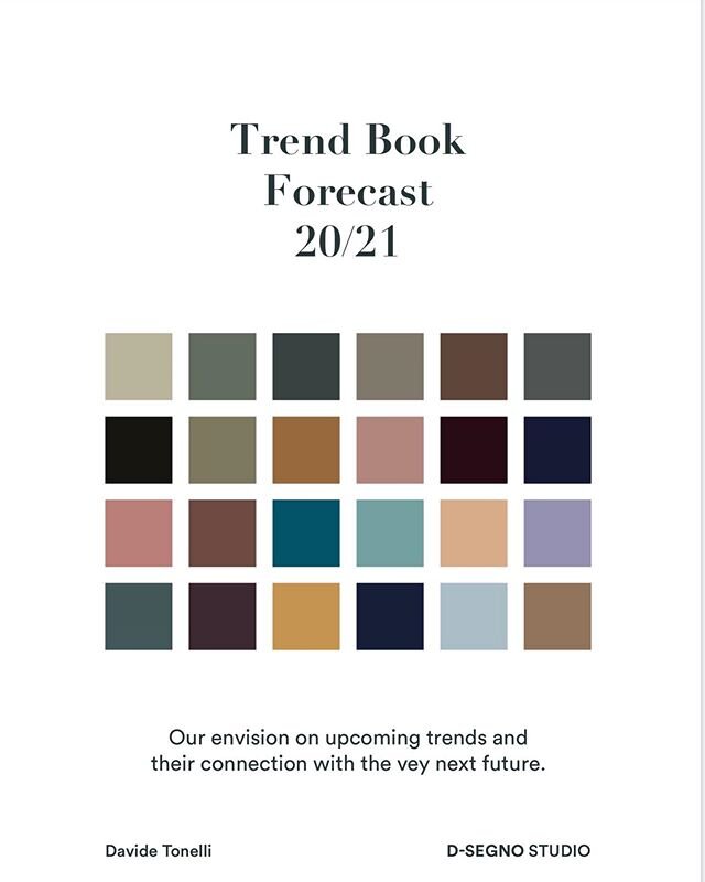 Trendbook 20/21 now available for sales!
This ebook contains some predictions about trends and colours for 2020/21 years.
We present 4 trends: Biophilia, Maximalism, Dreamlike and Comeback. ➡️ Discover More: 〰️ Link in bio 
#colourtrends #interiors #
