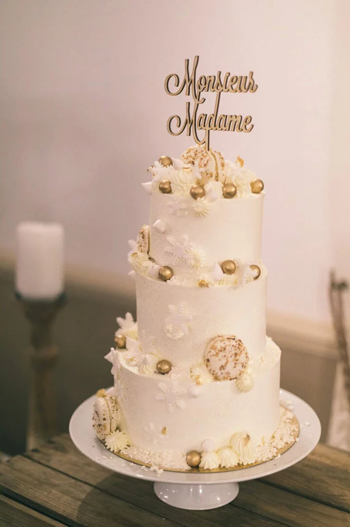 Cake Topper Monsieur Madame Les Spirales D Elise