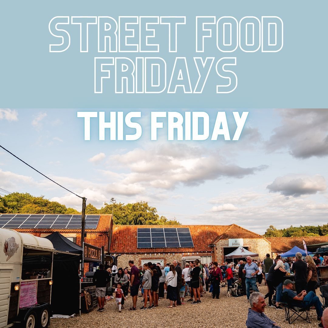 Here we go! This Friday is the return of Street Food Fridays at Barsham Brewery. 

We&rsquo;re hoping the unique North Norfolk climate is going to look after us and stay dry but it&rsquo;s definitely going to be a cold one 🥶 so you&rsquo;ll need to 