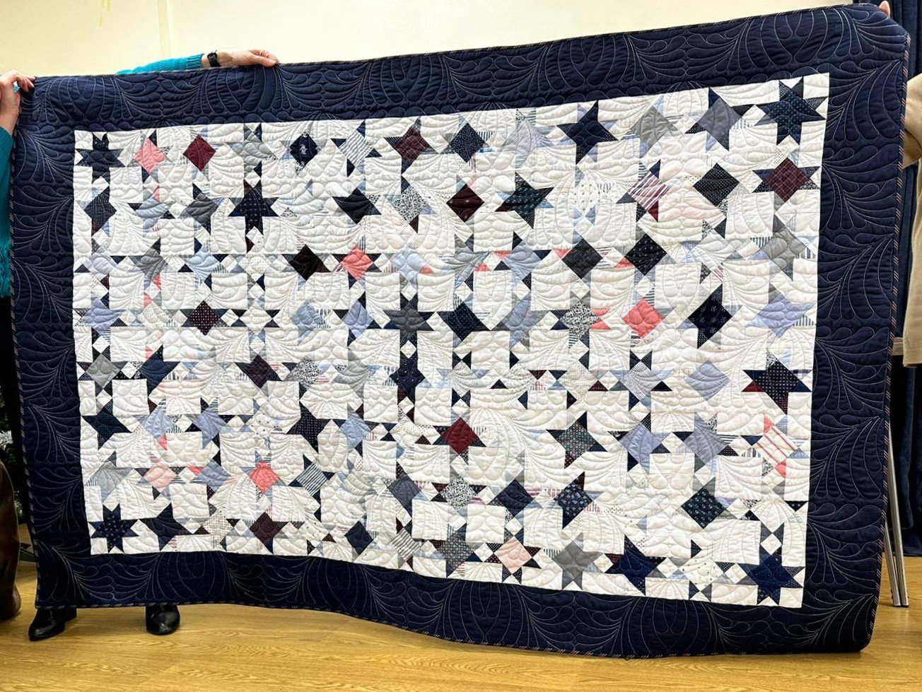 Deborah's shirt quilt