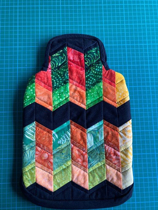 Deborah's hot water bottle cover
