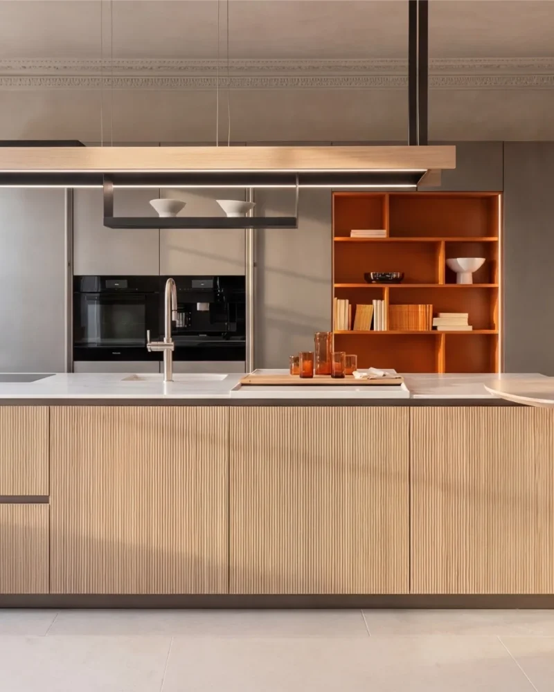 Arritaal Kitchen Veneer Fluted Island 800px.webp