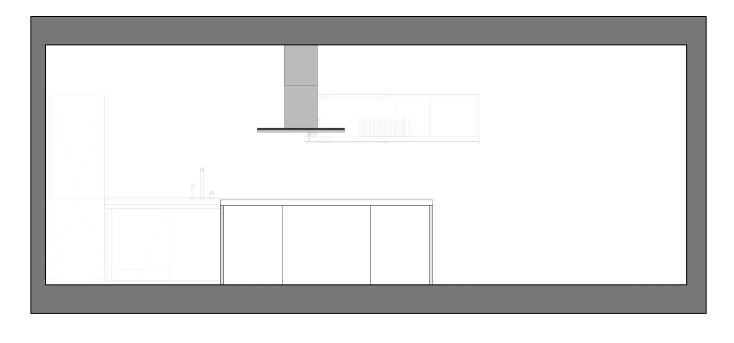 bulthaup b1 kitchen ex display bath elevation 2
