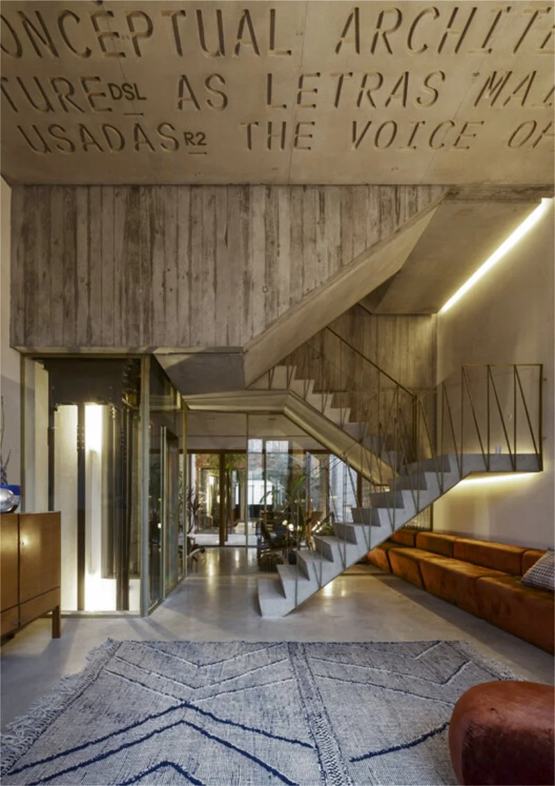 Typografia do Conto Hotel credit: Archdaily