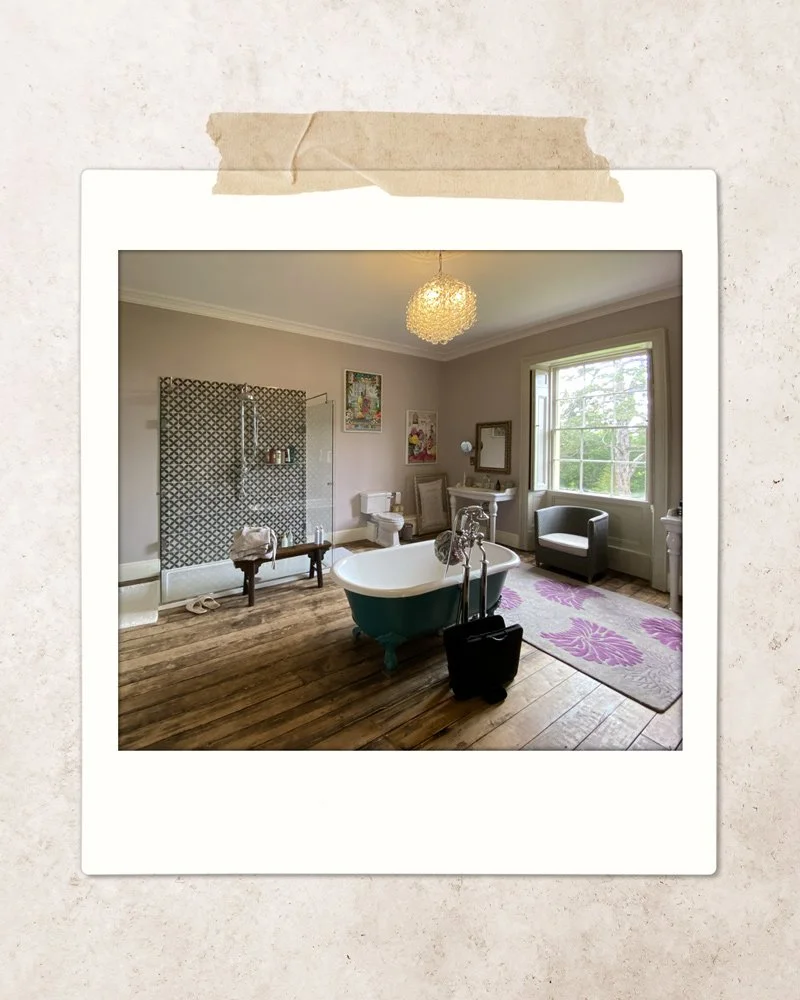 Georgian manor master ensuite renovation.