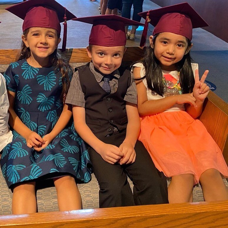 Our Kinder class has graduated and ready for 1st grade!  We are proud of all their hard work and progress this year!  Good luck in elementary school...we will miss you! 
#academykinders
#palmdesert
#preschool