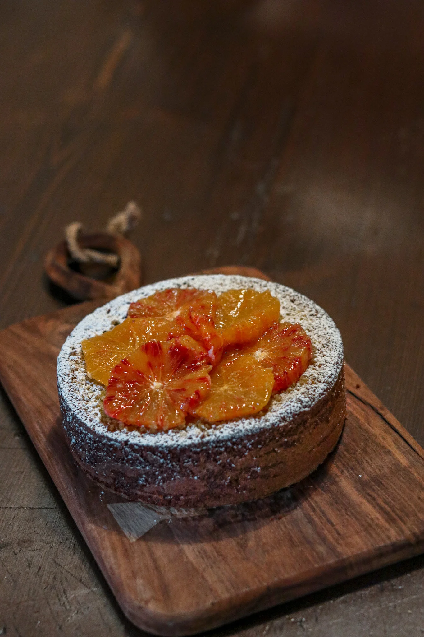 Frangipane al pistacchio, limone e acqua di rose