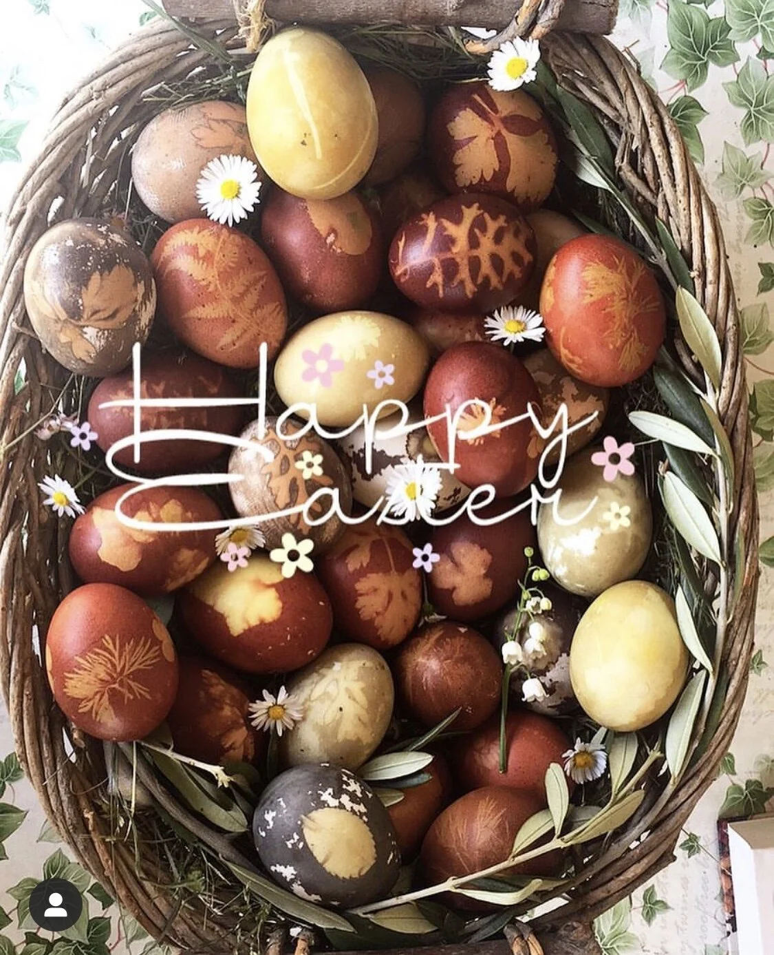 Uova colorate per Pasqua