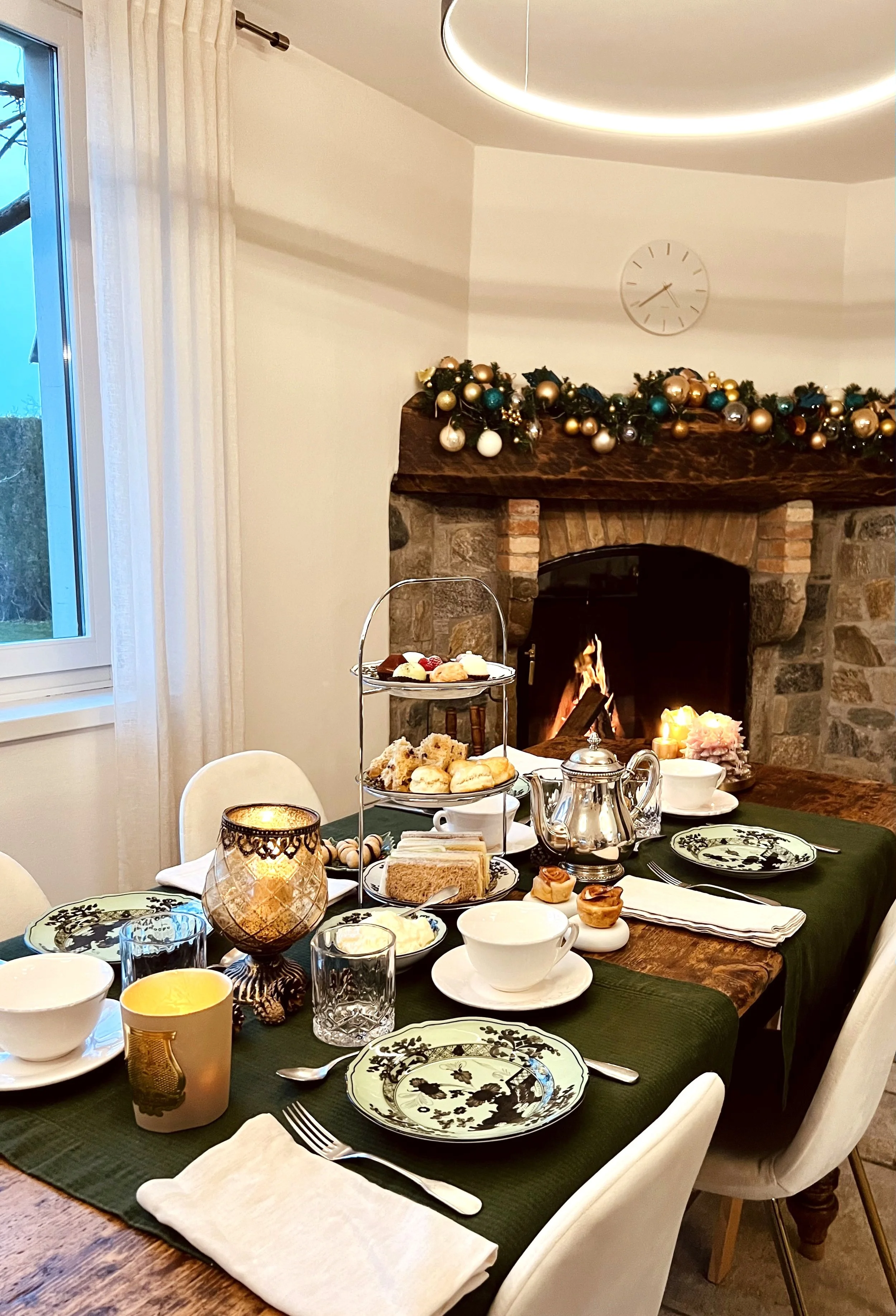 Christmas afternoon tea