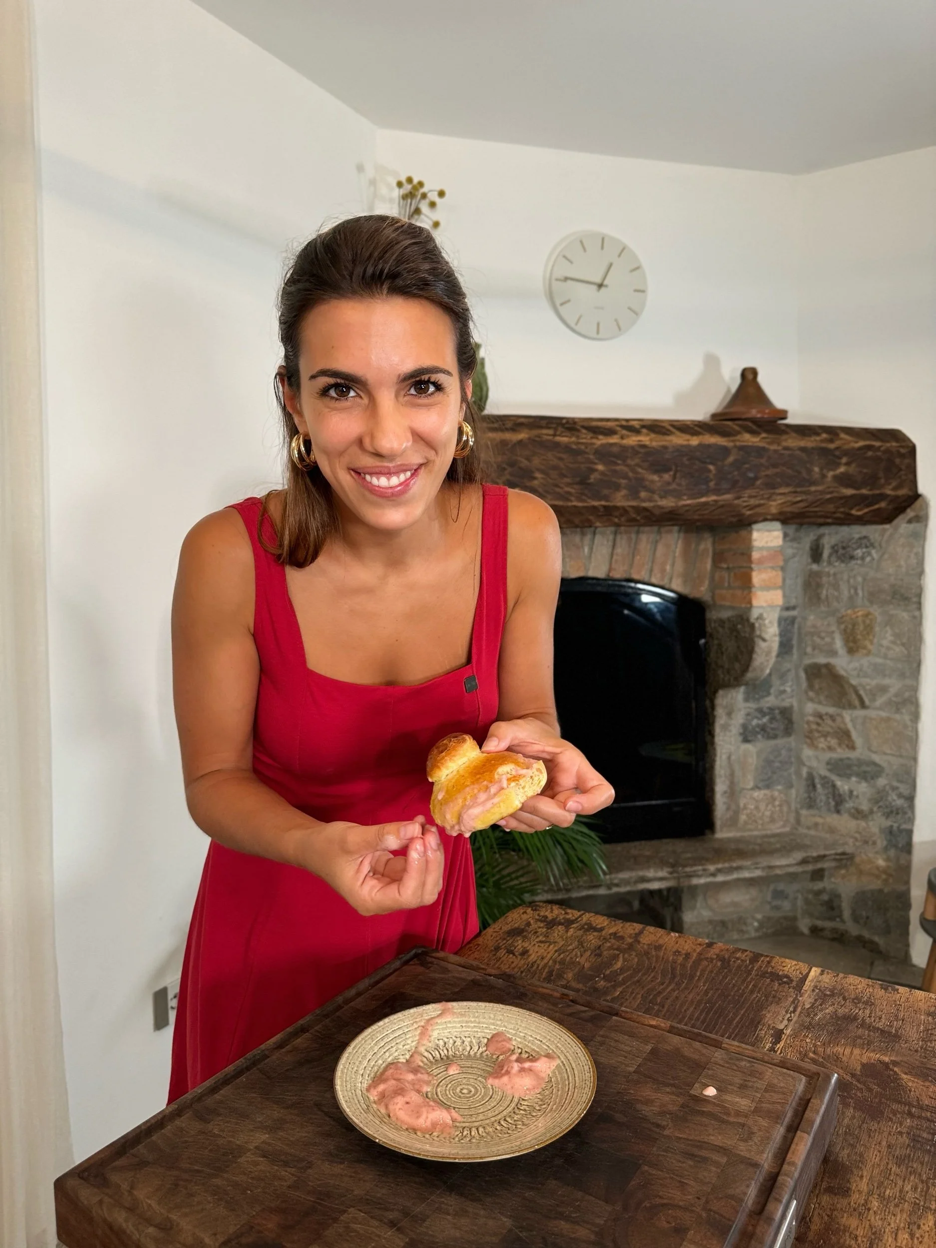 Brioche con il Tuppo e gelato ai fichi