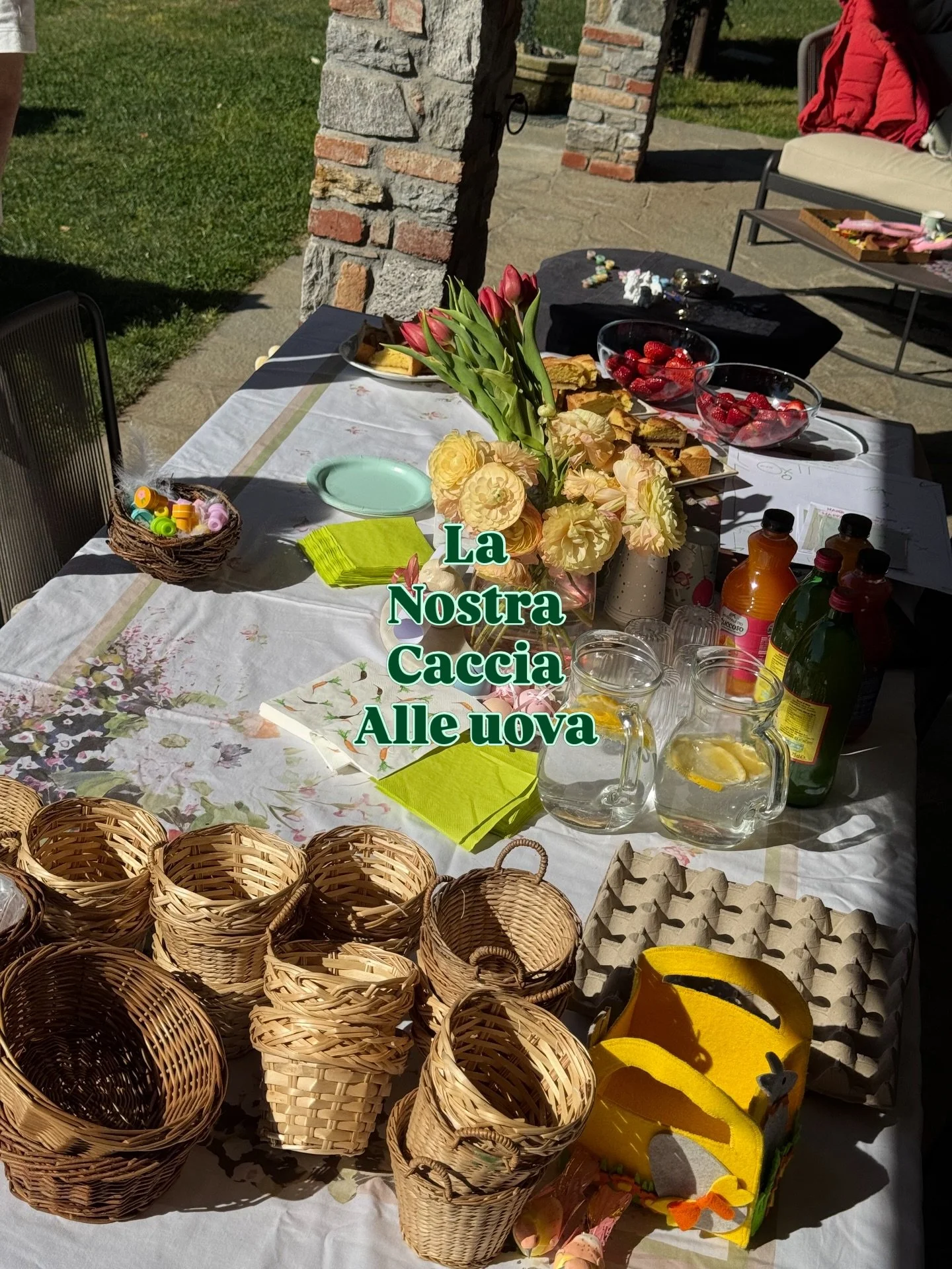 🪺 CACCIA ALLE UOVA 🪺

C&rsquo;era una volta una bambina che tutte le mattine di Pasqua non vedeva l&rsquo;ora di andare in giardino a cercare le uova che il coniglio aveva nascosto di notte&hellip; Quella bambina ha trasmesso ai suoi bambini la ste