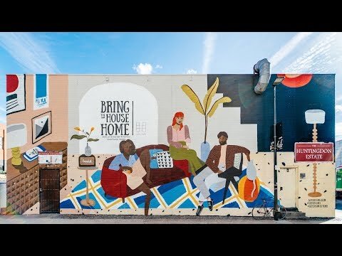 Soho Home Mural