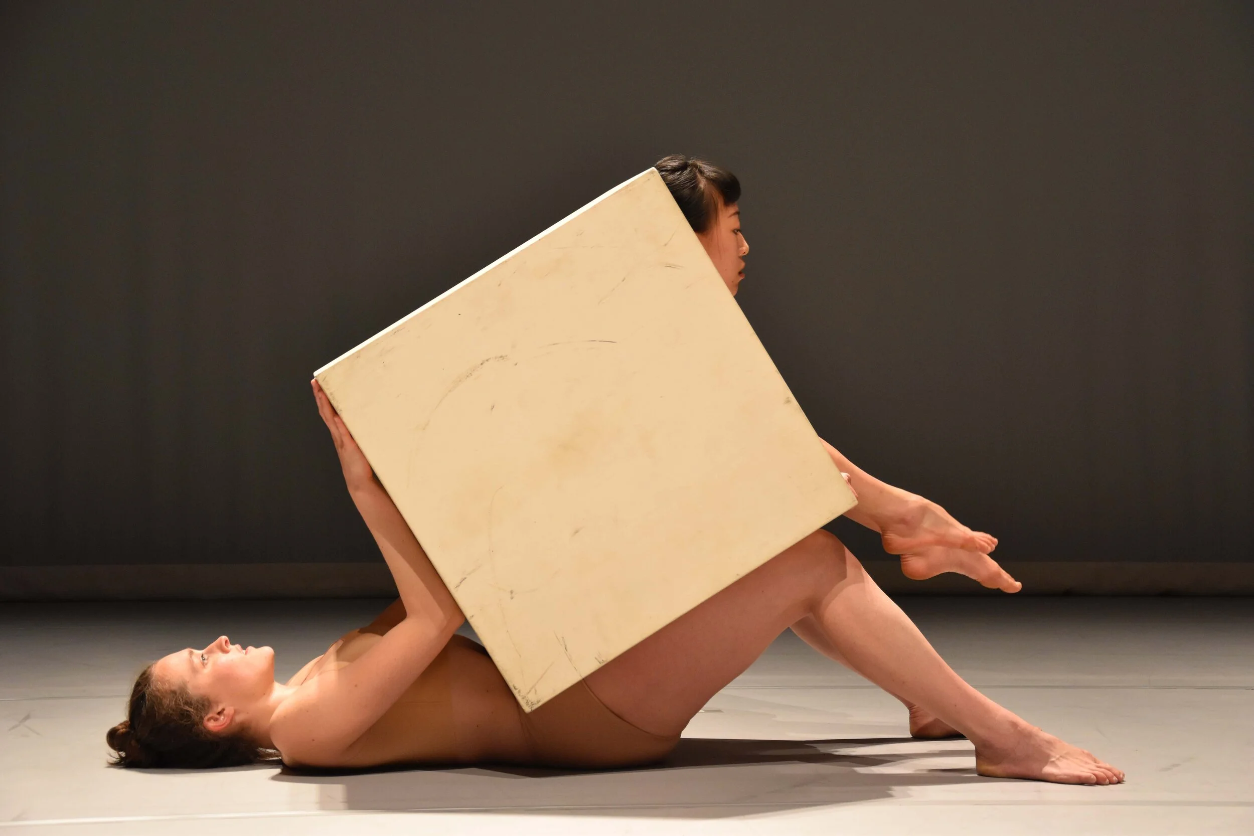 Photo by Nora Kirschmeier picturing Stella Covi and Mei Chen (left to right)