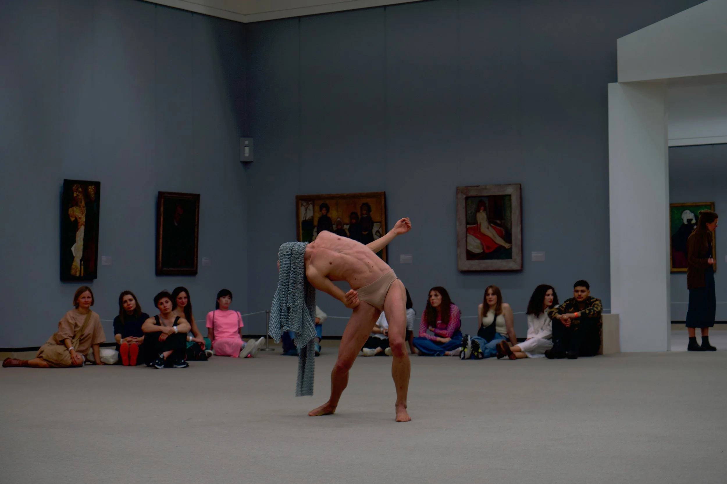 How it molds into the shape of their skin (2023) - Photo by Rowan Schratzberger