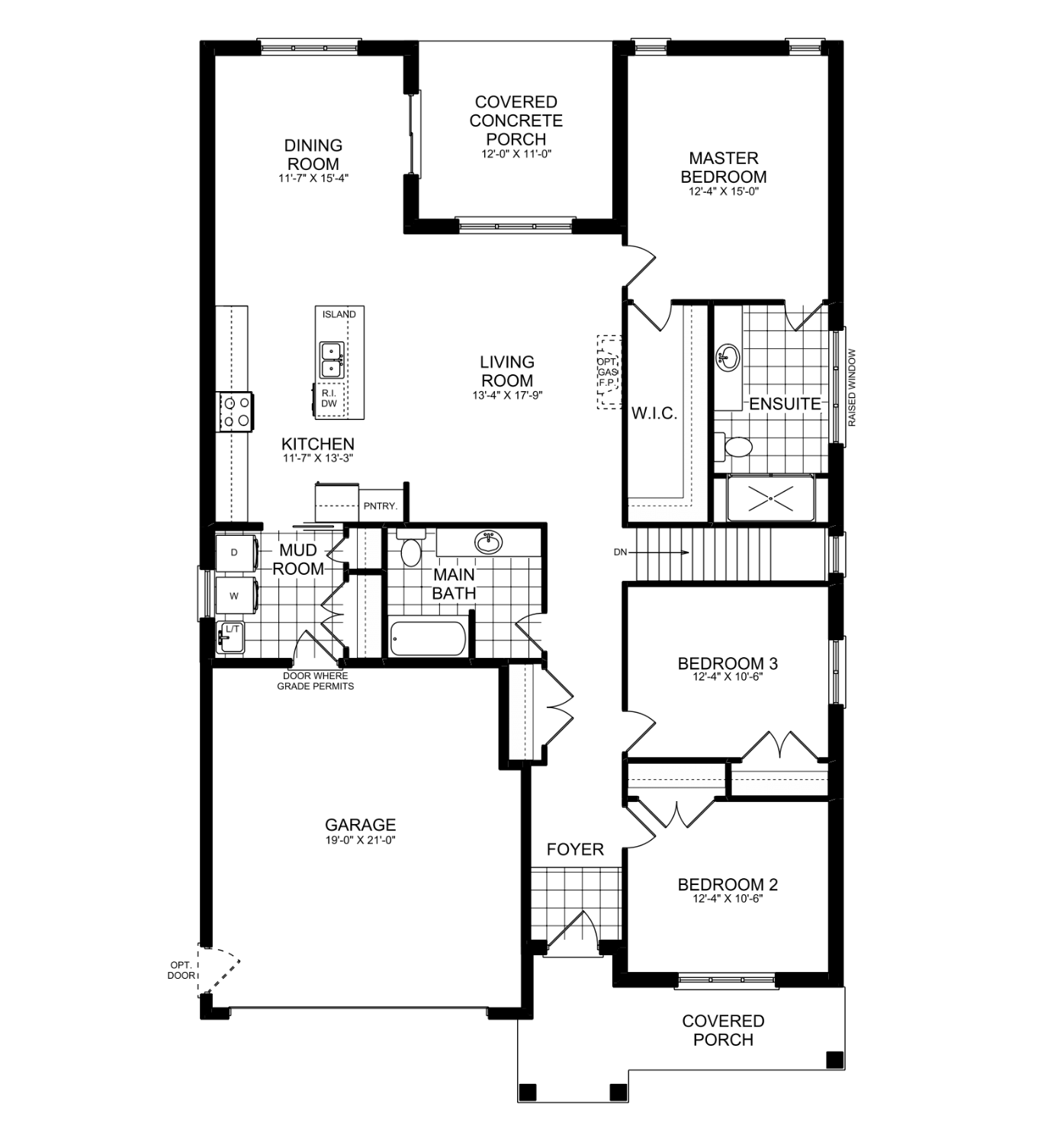 The Wiarton II Floorplan — Sunvale Homes