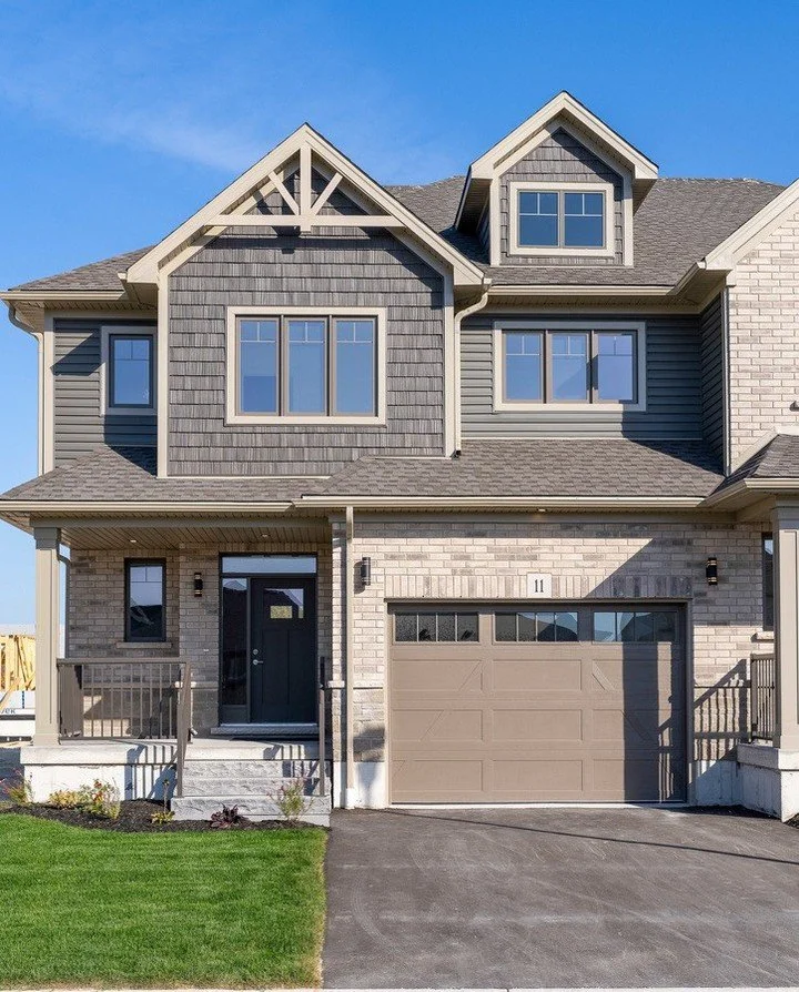 The Poplar Model in Block 10, showcasing Exterior Colour Package 1: Conestoga. The neutral brown tones complement the exterior craftsman details flawlessly.

Final touches are being added to this stunning home, preparing for its closing this week!

 