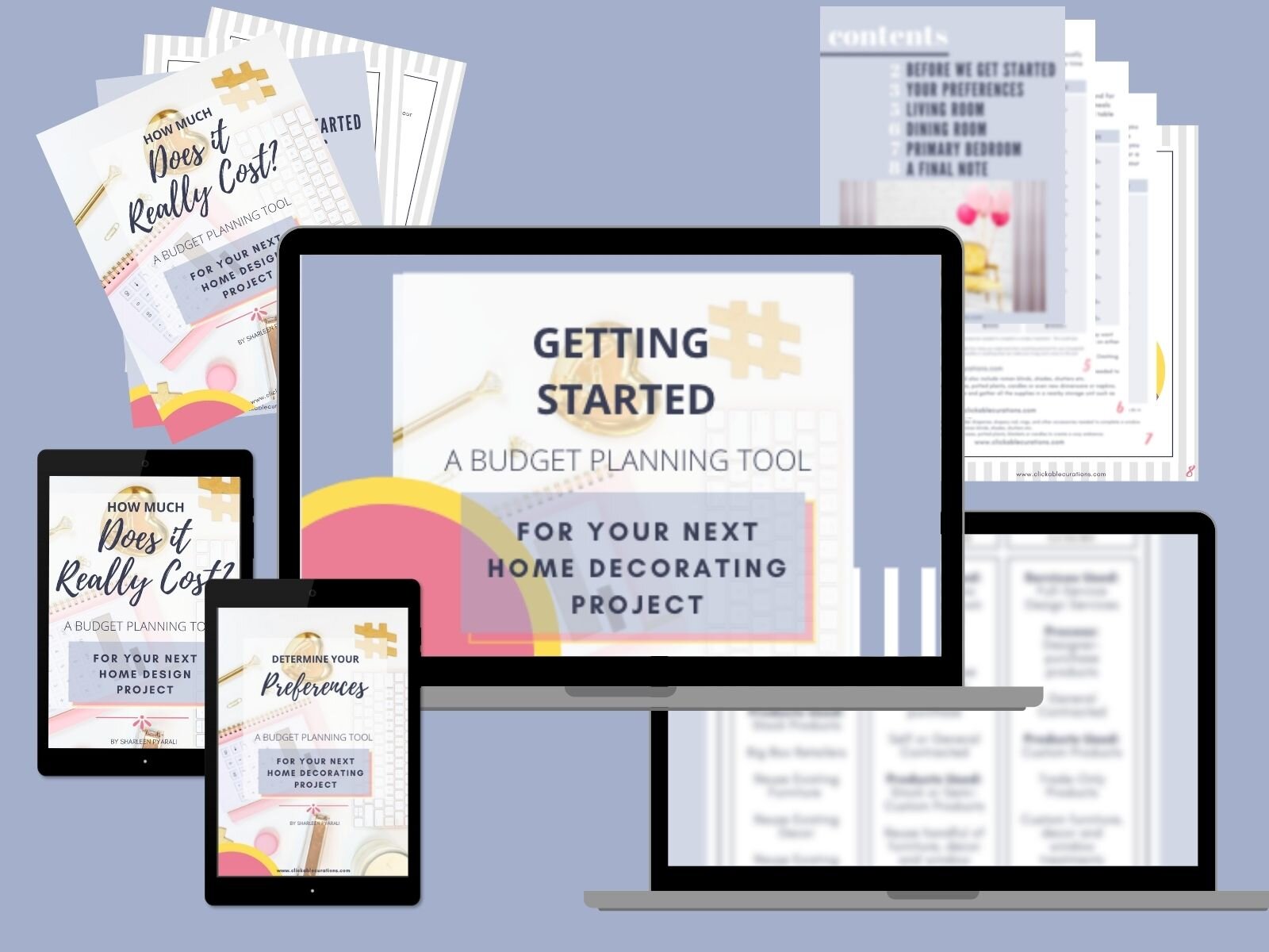 Home Decorating Budget Planning Tool- How Much Does it Really Cost ...