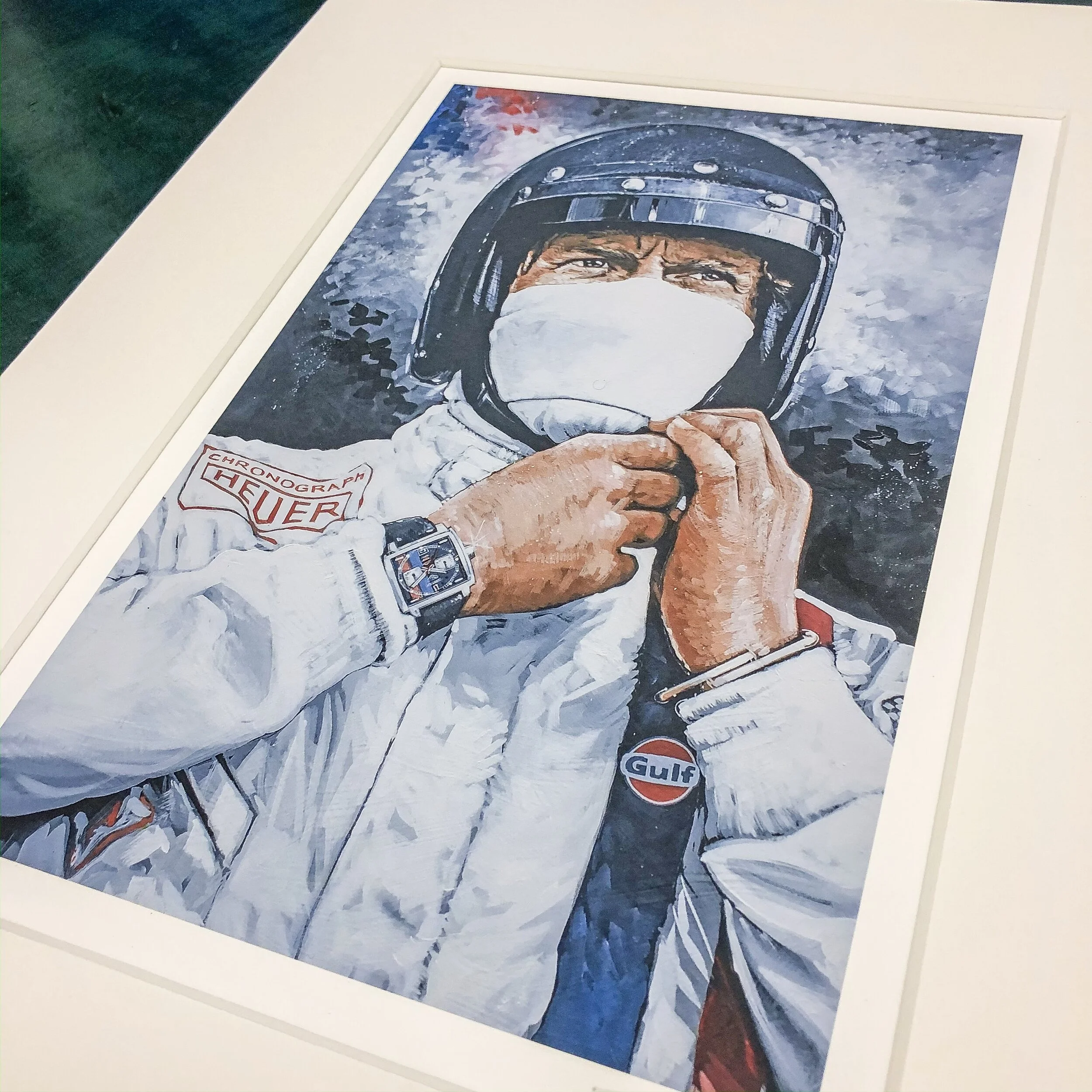 Limited edition print of the famous Steve McQueen