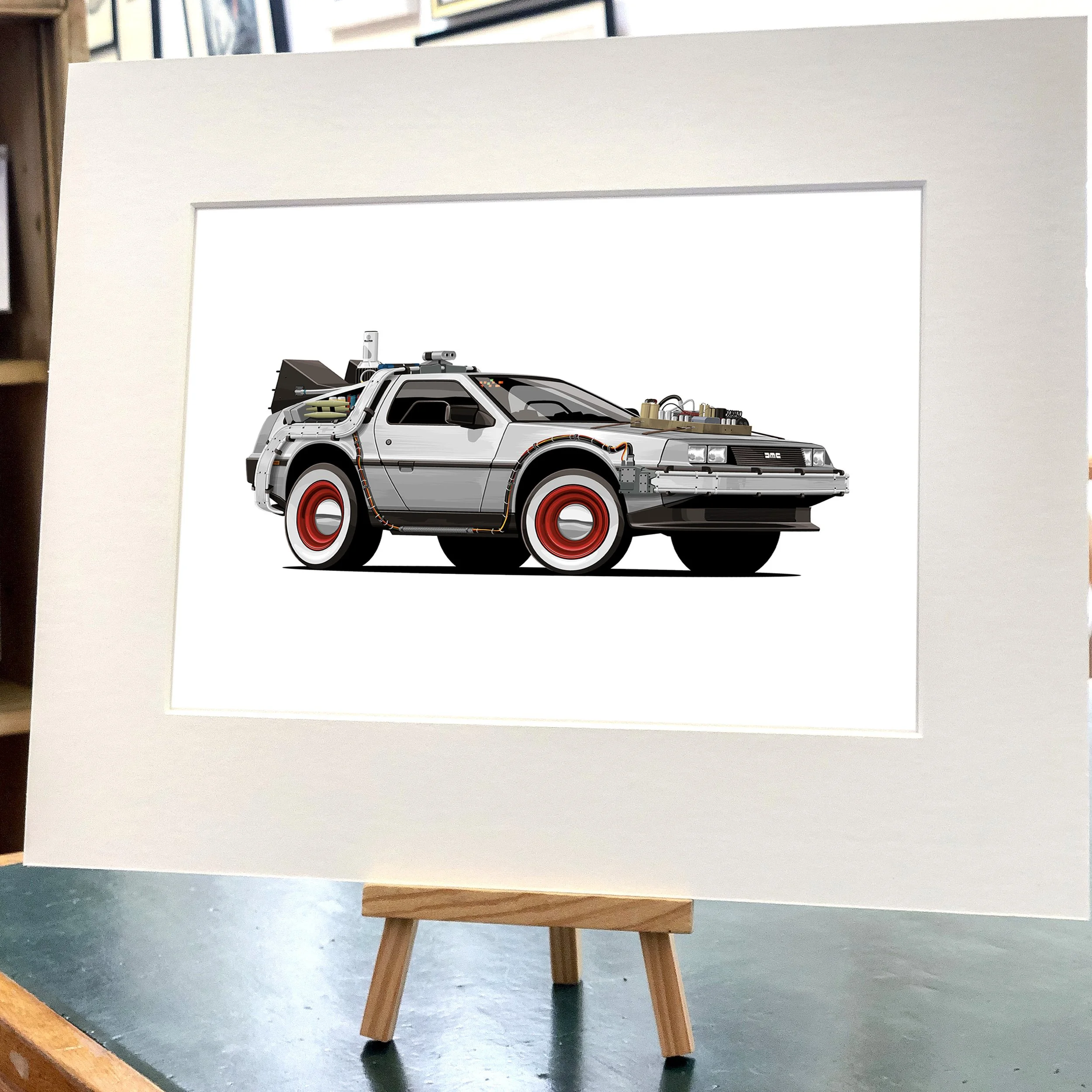 Delorean.WhiteWalls.Mounted.jpg