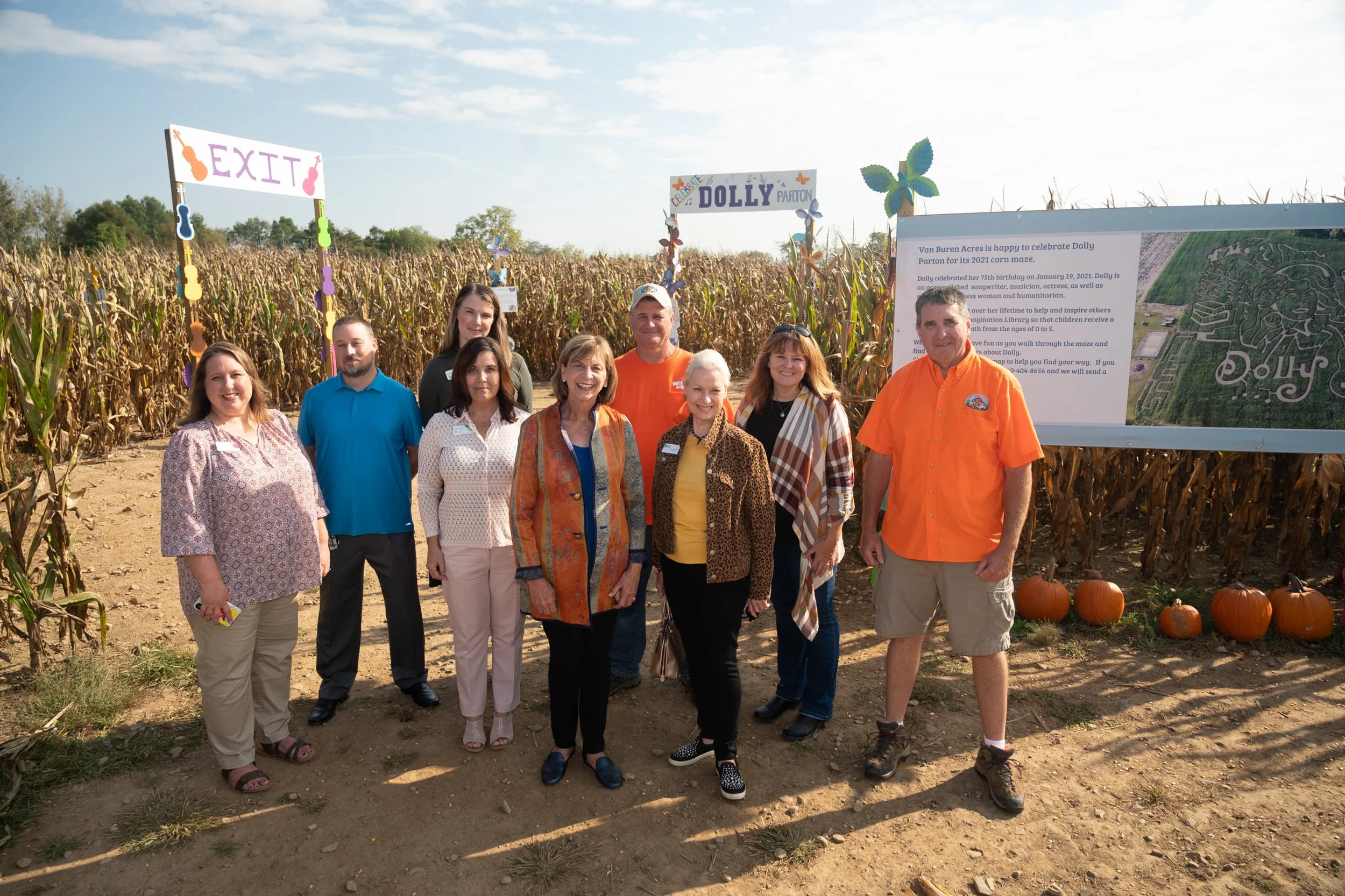 First Lady DeWine Visits Van Buren Acres, Thanks Staff for Supporting