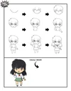 Free Learn to Draw Anime Characters and Anime Coloring Pages — Comic Kids