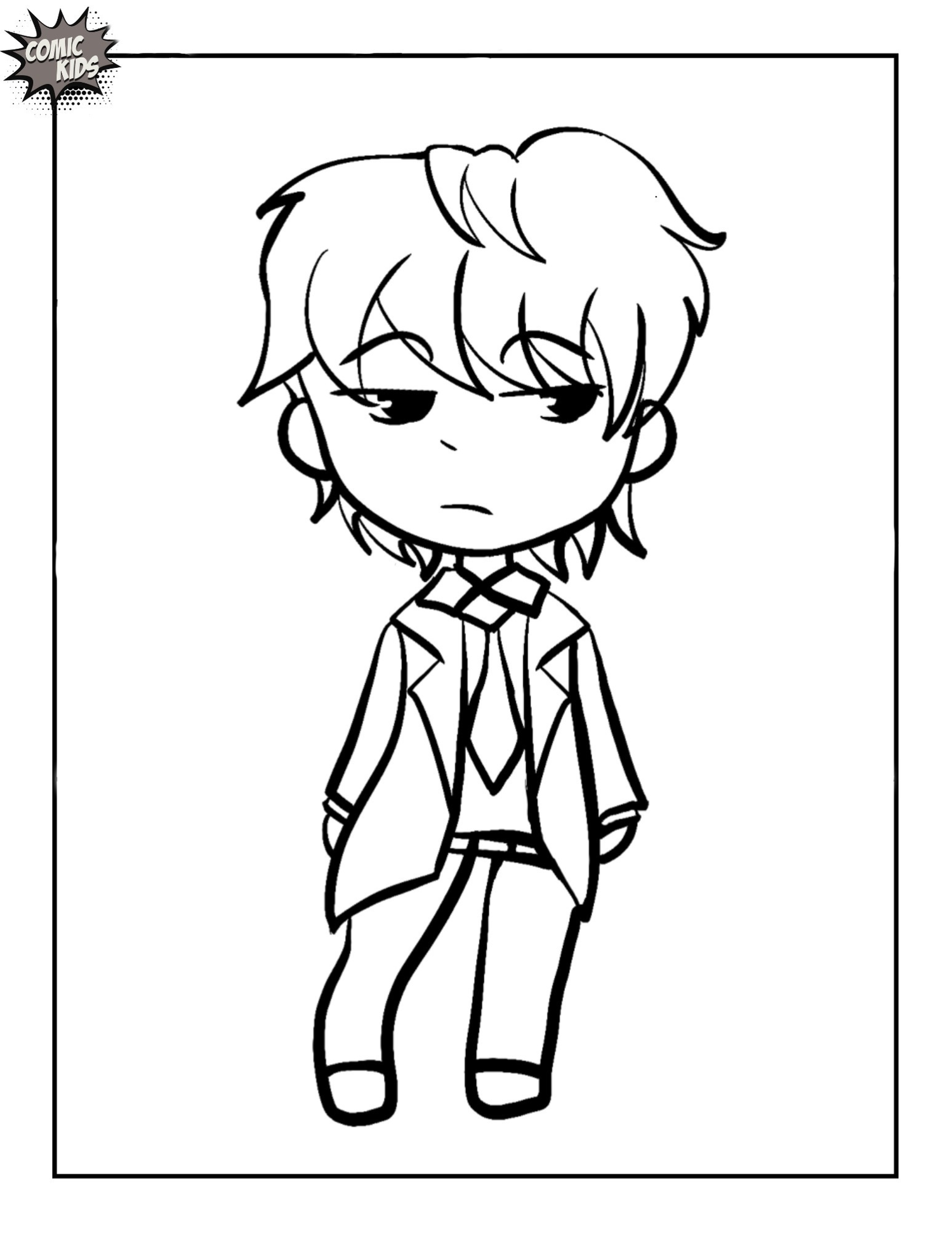 Free Learn to Draw Anime Characters and Anime Coloring Pages Comic Kids