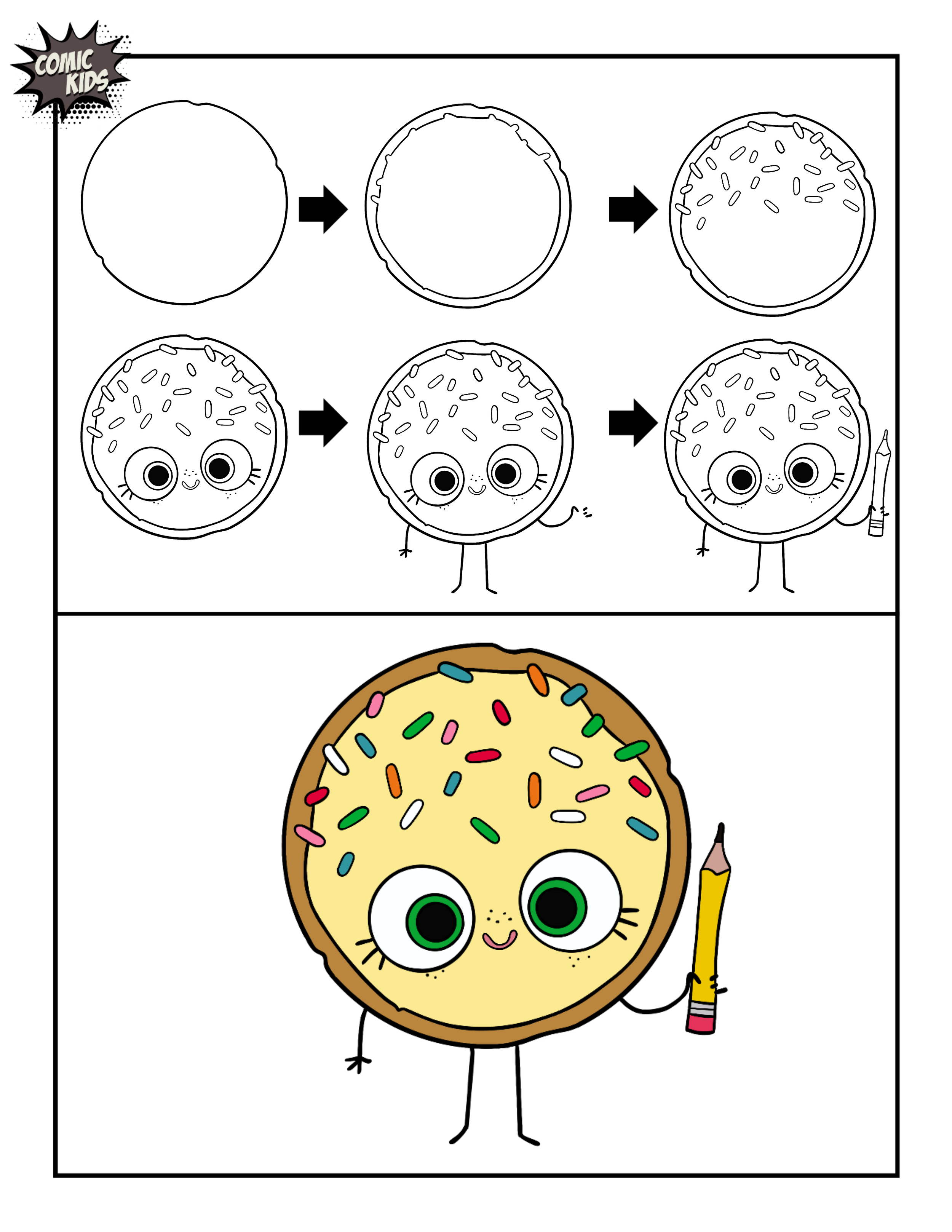 how to draw the smart cookie