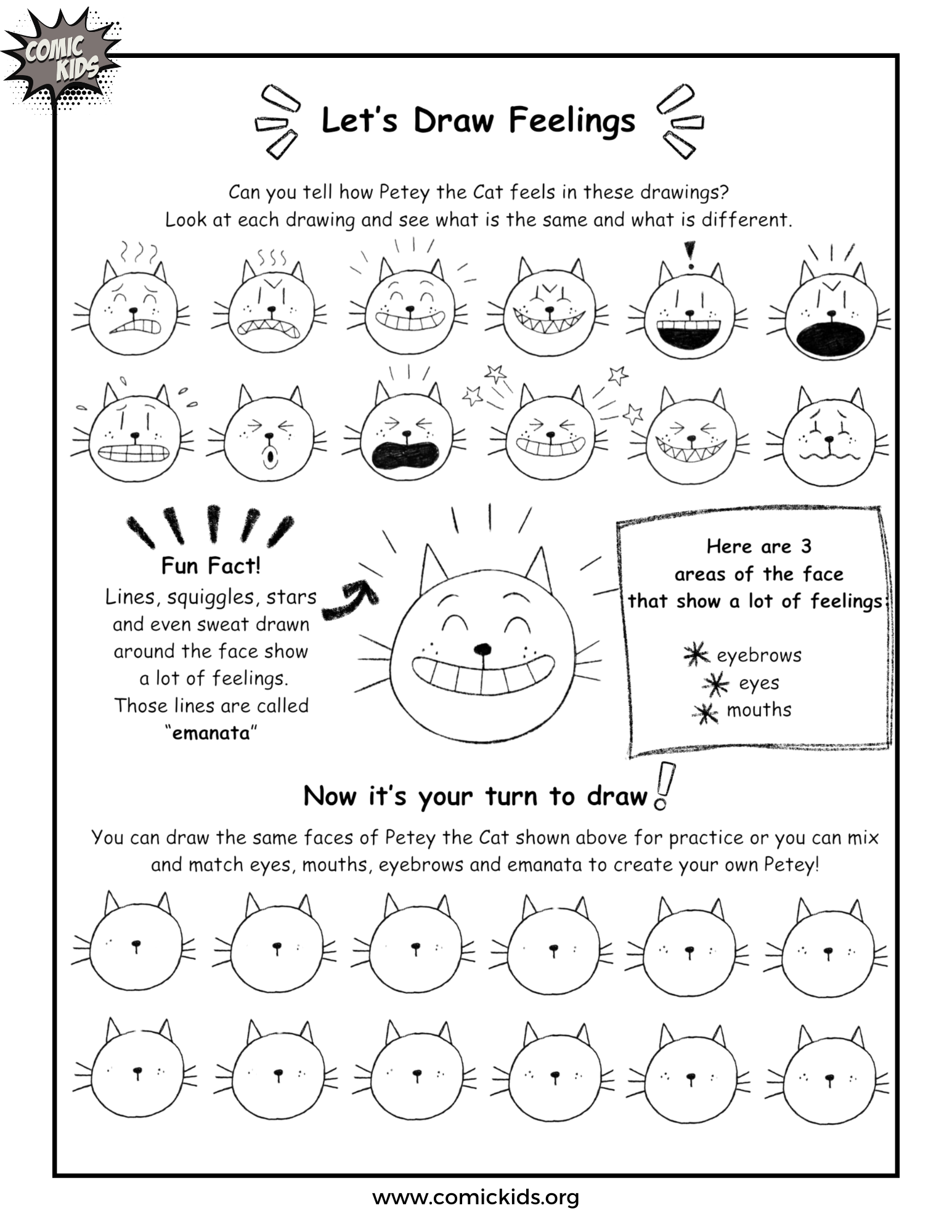 How to draw Petey the Cat from Dog Man 