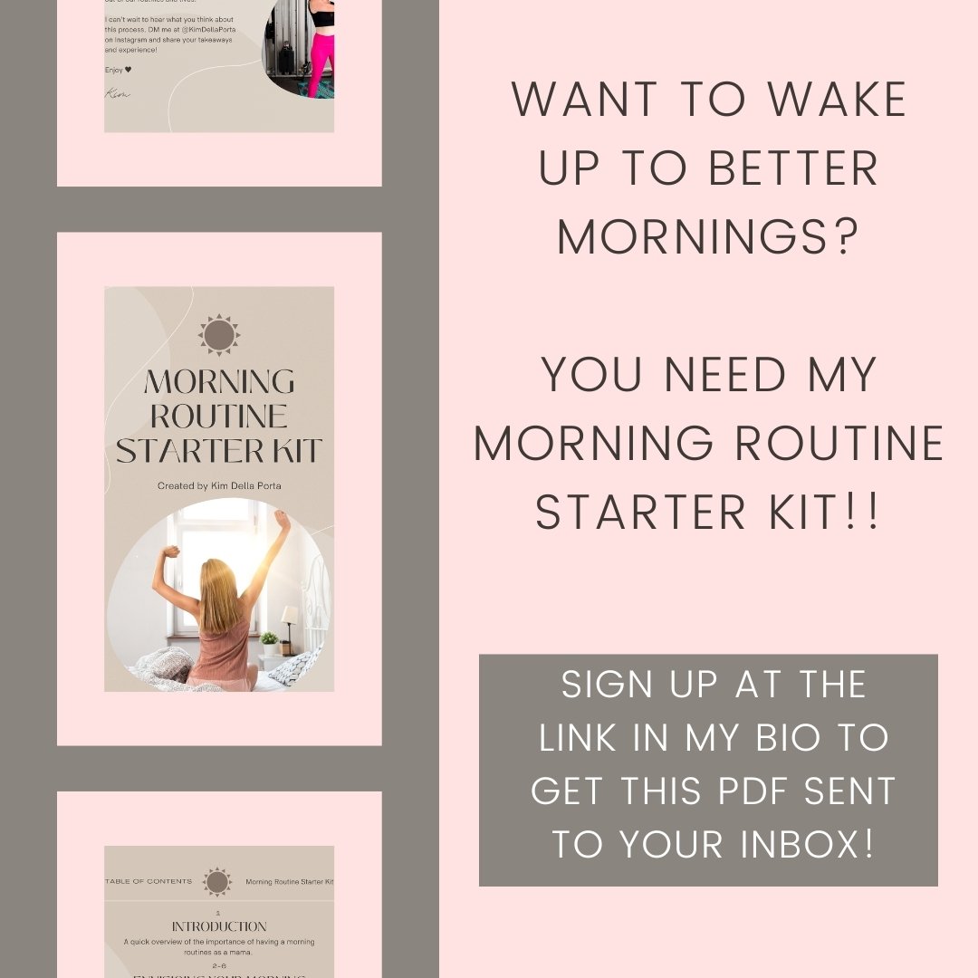 Are you ready to wake up to better mornings right NOW???☀️ ​​​​​​​​⁣​​​​​​​​

Download your copy of my Free Morning Routine Starter Kit today! Sign up at the link in my bio to get yours now or drop a ☀️ in the comments and I'll DM you the link!​​​​​​