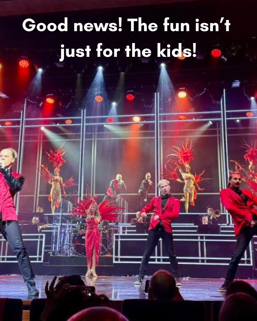 We ALL know that family vacations are even better when parents get to join in on the fun! 🍹✨

Royal Caribbean makes sure grown-ups have just as many ways to unwind (or turn up the energy!) as the kids do:

- Broadway-style shows &amp; live music 
- 