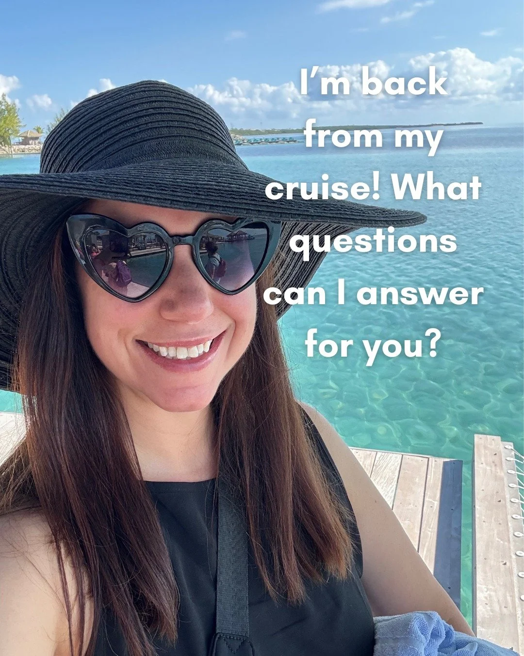 And just like that&hellip; I&rsquo;m back on land and back home to normal life! 🩷 

After an amazing week away for our agency conference and a long weekend cruise on Royal Caribbean's Utopia of the Seas, I&rsquo;m officially refreshed and full of in