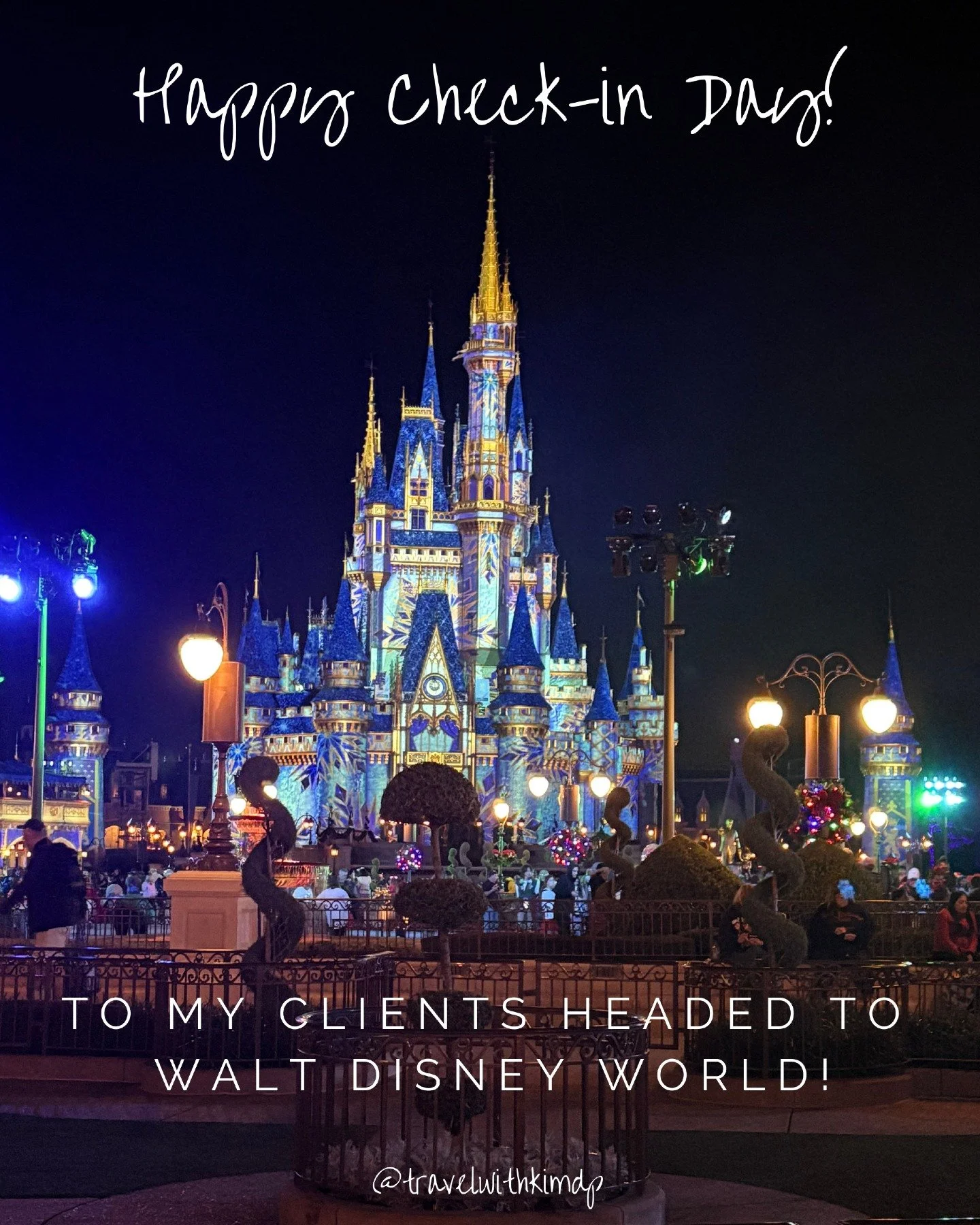 Happy Check-in Day to my clients headed to Walt Disney World! This extended family of 9 is spending their Thanksgiving break at the Most Magical Place on Earth and I couldn't be more excited for them! 🏰 ✨ 

#waltdisneyworld #waltdisneyworldresort #t