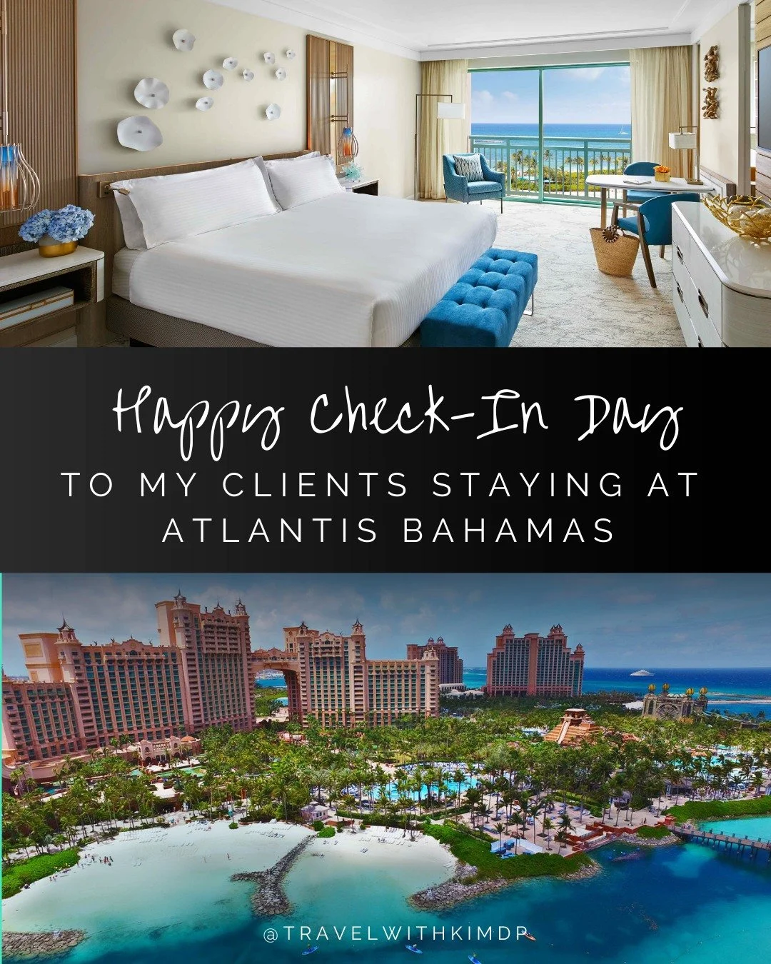 Happy Check-In Day to my clients staying at Atlantis Bahamas! Enjoy your romantic getaway! 💕 

#getaway #couplestrip #atlantisbahamas #theroyal #atlantis #travelplanner #travelagent #travelfun #2026travel #2026 #bahamas #goldgellgetaways