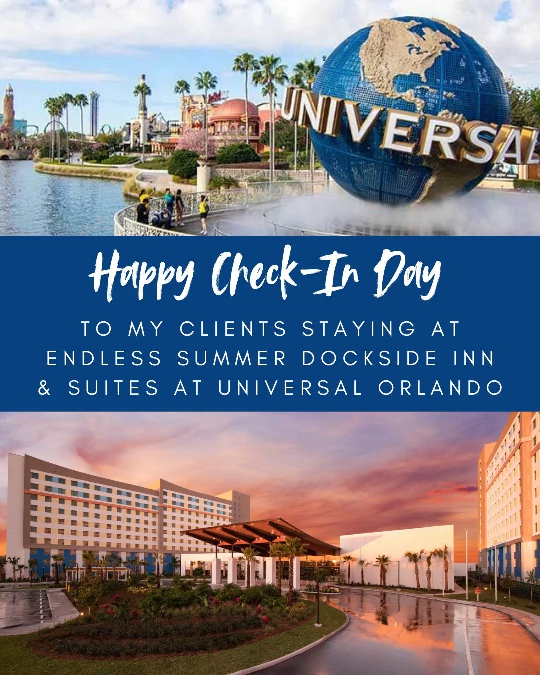 Woohoo! It's check-in day for my Universal clients! Sell all the sights, do all the things and have the best time! 🧙 🎉 

#universal #clientcheckin #travelplanner #universalorlandoresort #familytravel