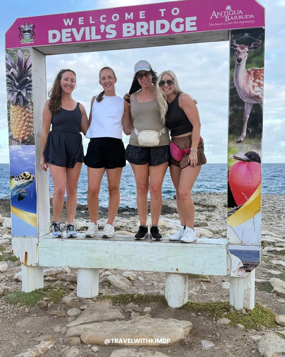 Definitely take the guided Sunset Walk to Devil's Bridge!

This natural rock arch is a sight to see all by itself, but the best part of the whole experience is listening to your guides share stories about the country, point out landmarks, and mix in 