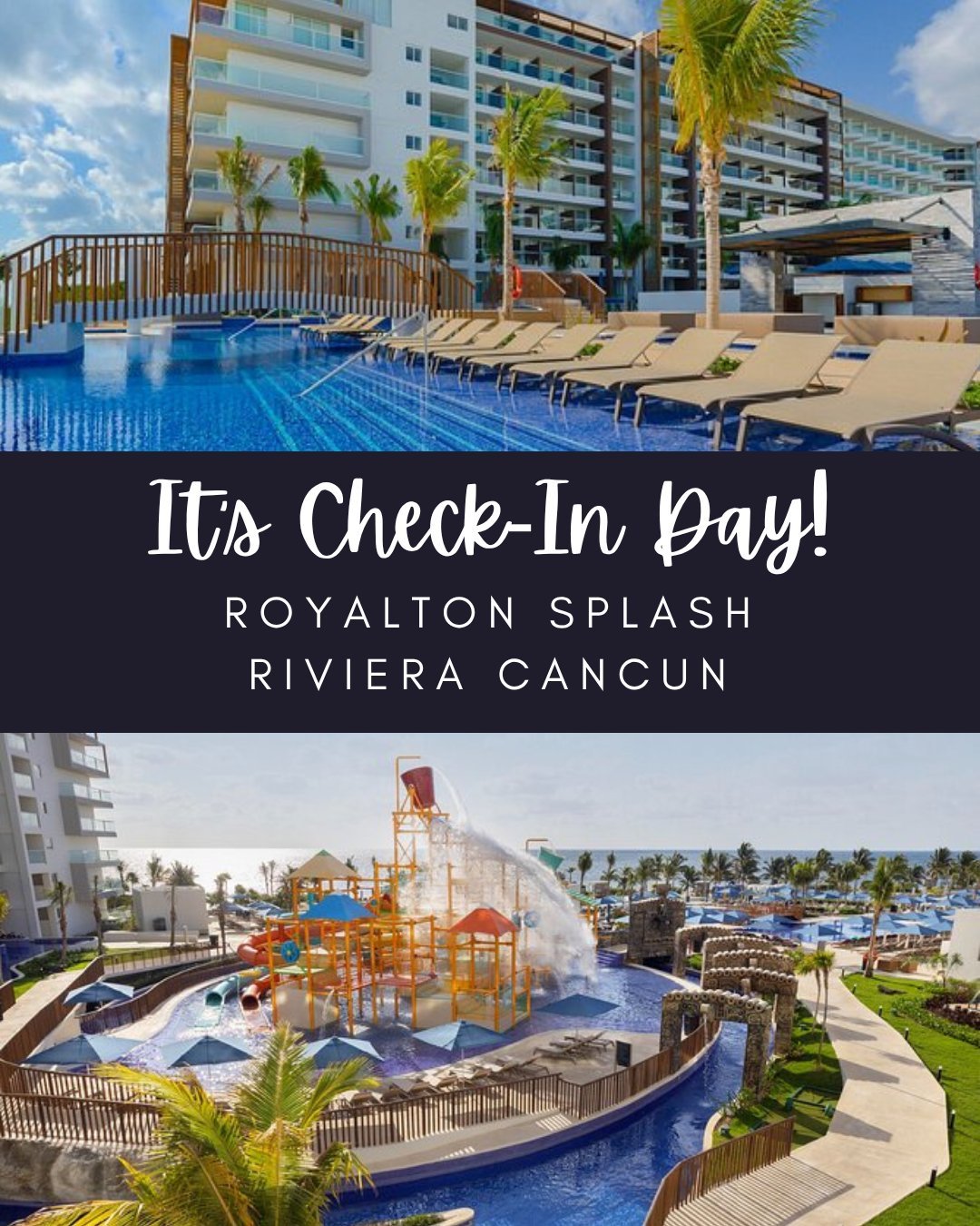 Happy Check-In Day to my clients staying at Royalton Splash Riviera Cancun! Enjoy your trip! ☀️ 

#mexico #familytravel #travelplanner #clientcheckin #goldgellgetaways