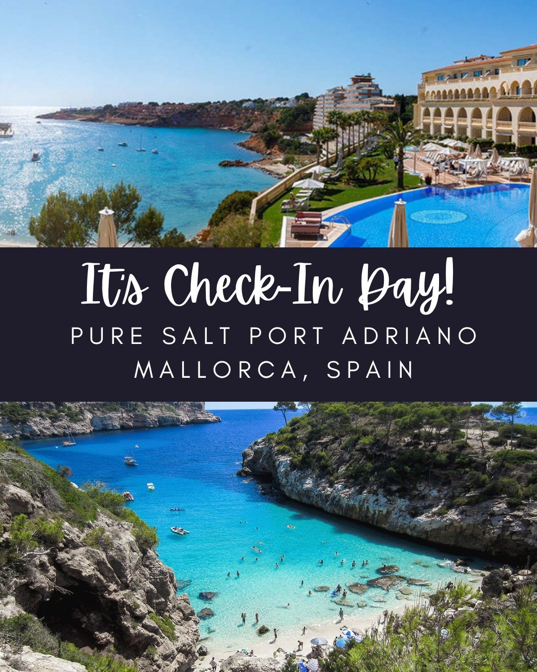 Happy Check-In Day to my clients traveling to Mallorca, Spain! 🇪🇸 

#mallorca #clientcheckin #travelplanner #goldgellgetaways #travelfun