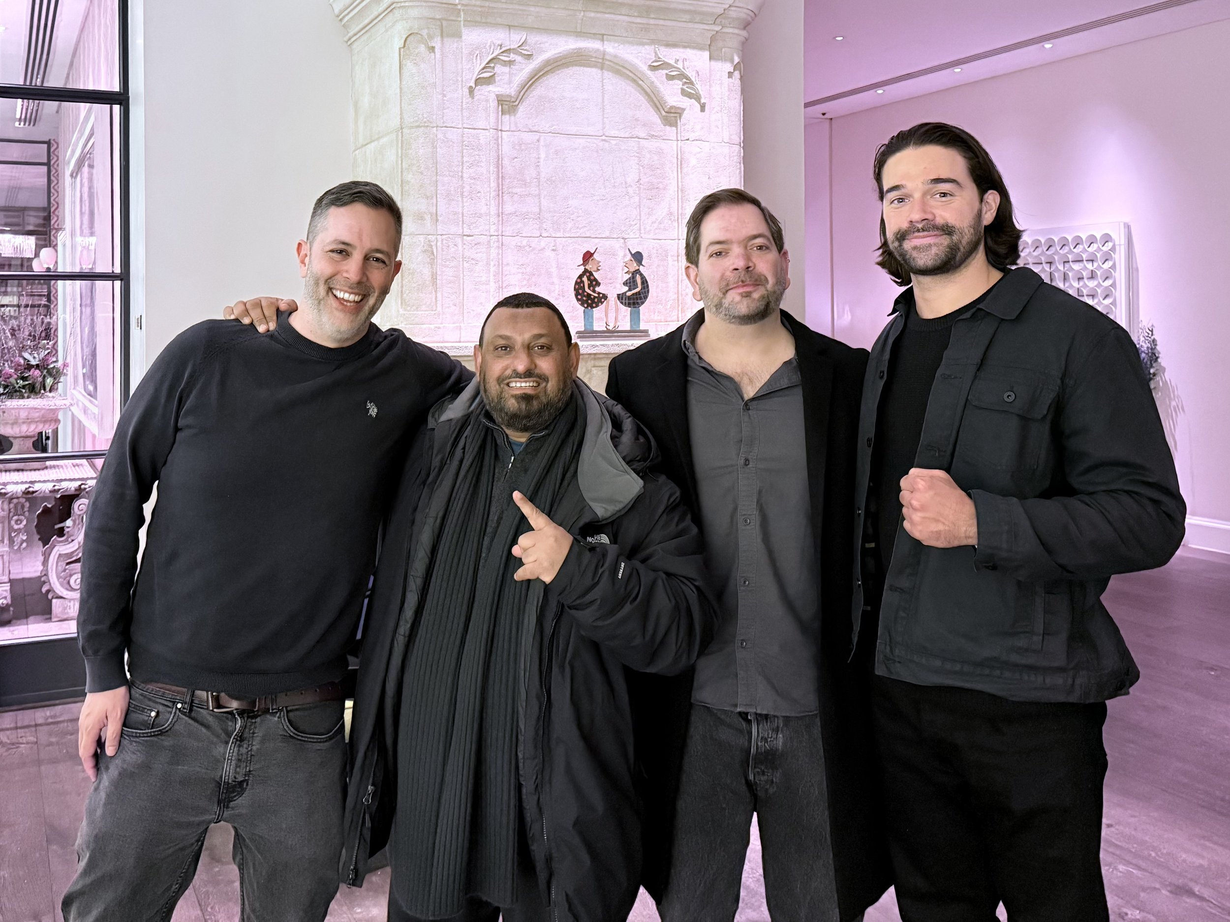 Neil Athale / Prince Naseem Hamed / Rowan Athale / Michael Ewing