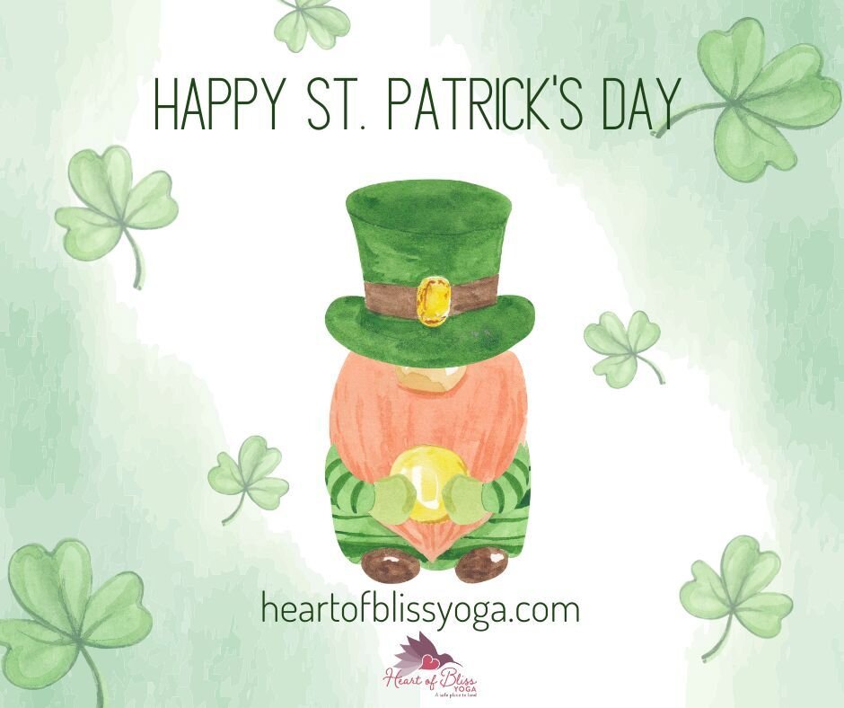 Wishing You a Happy St. Patrick's Day!

May your day be filled with much luck and lots 'o happiness!
#luck
#stpatricksday