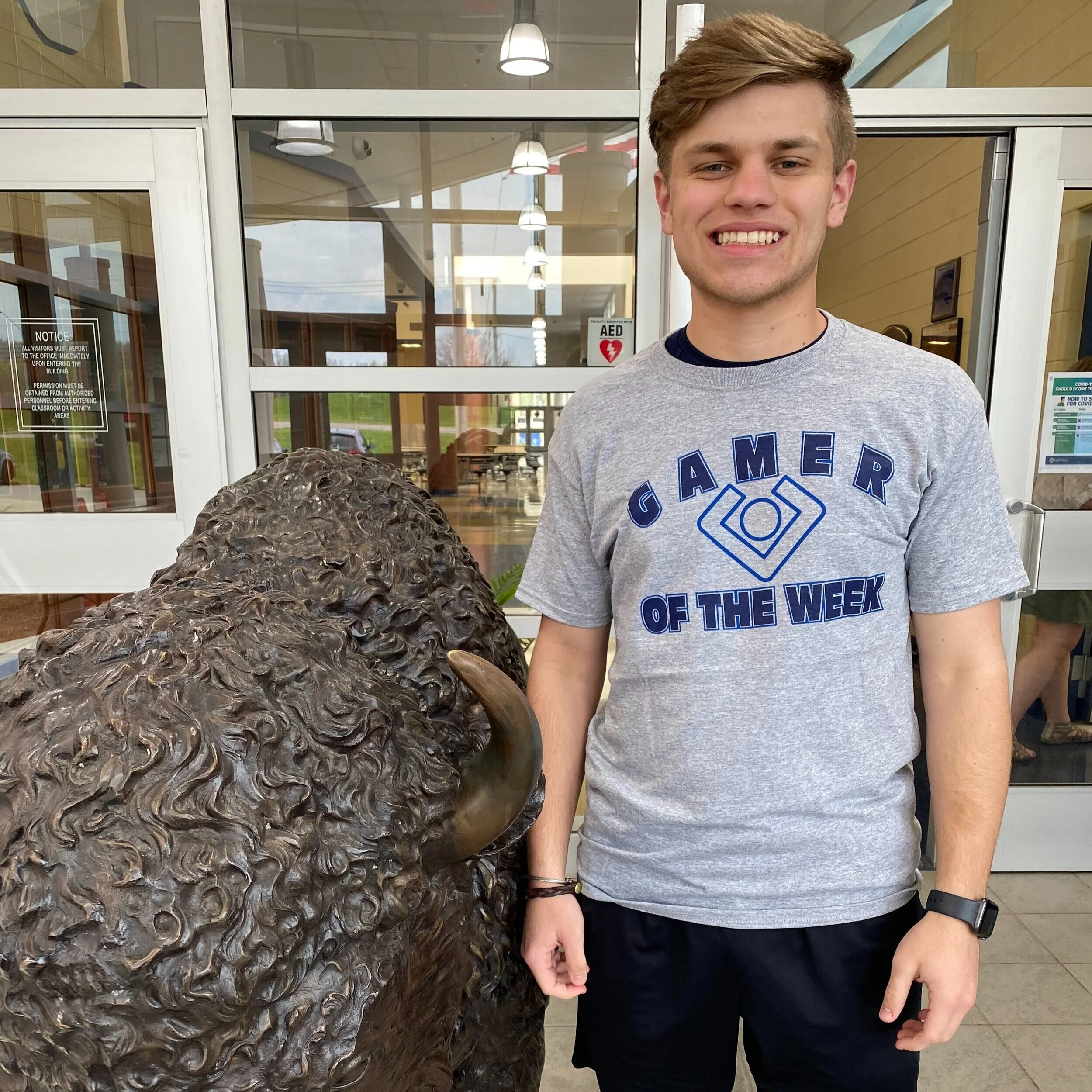 Thompson Breaks 3-Point School-Record Earning Male Gamer of the Week Honors