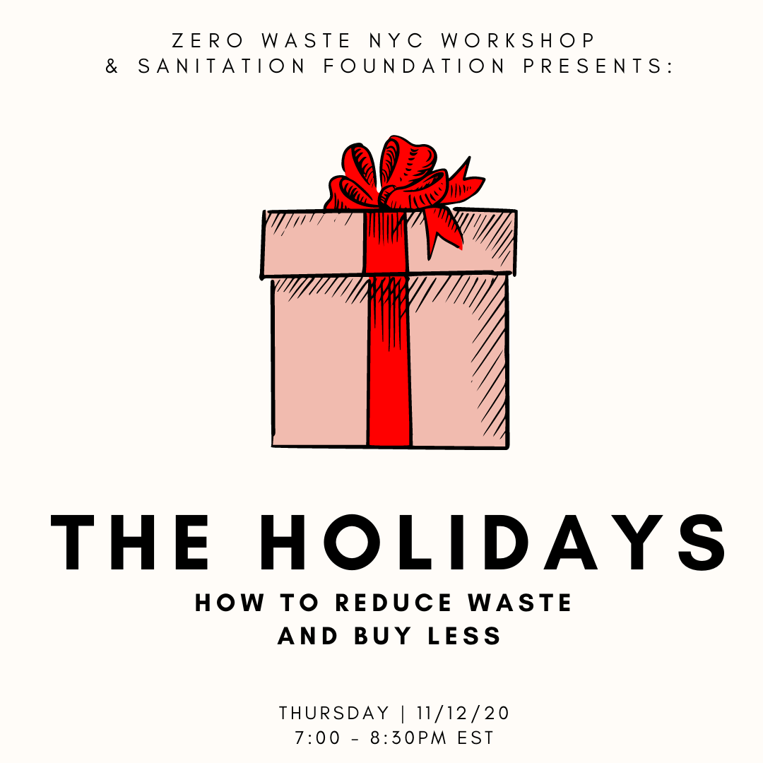The Holidays: How to Reduce Waste and Buy Less