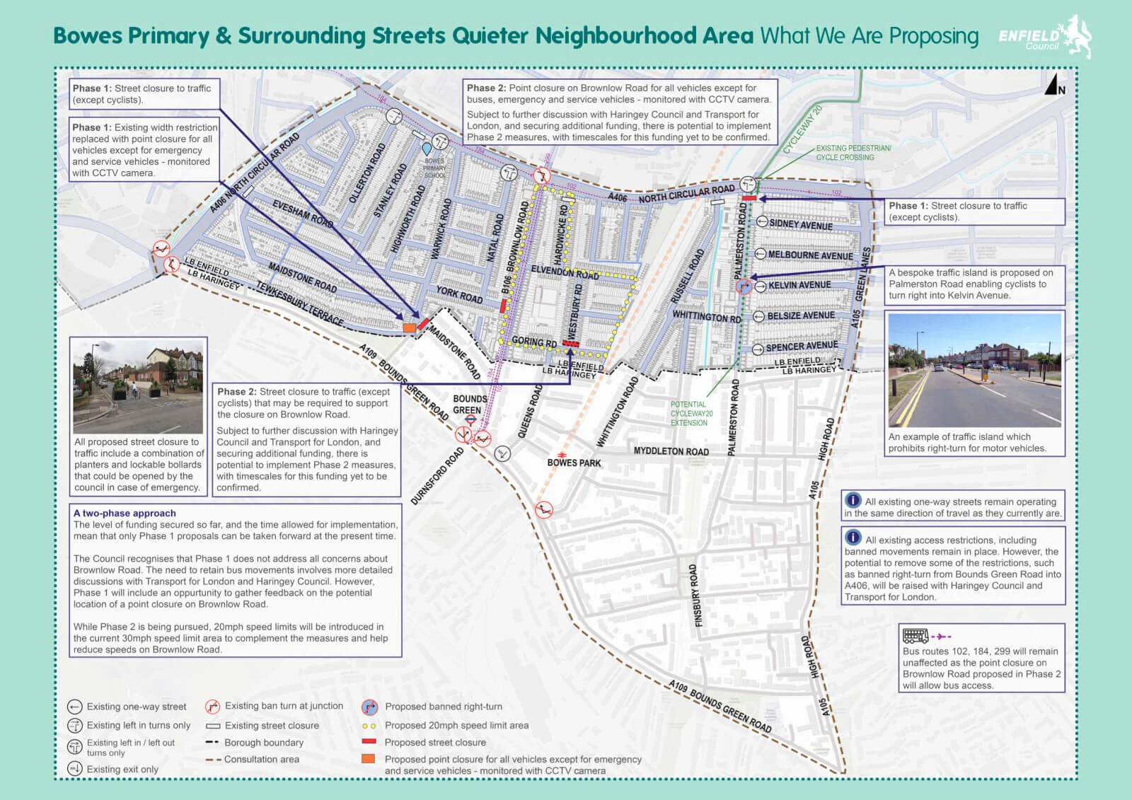 Enfield LTN information